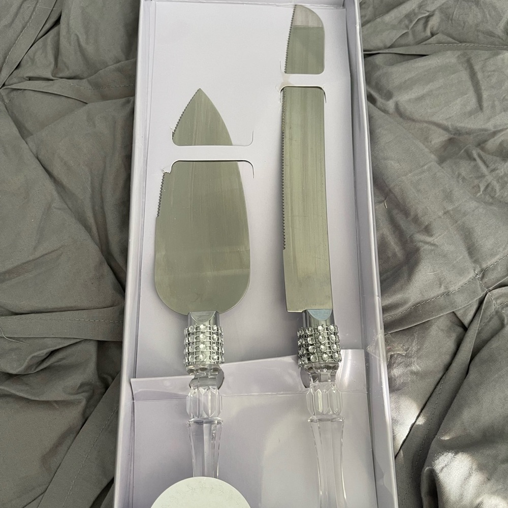 Wedding Cake cutting set
